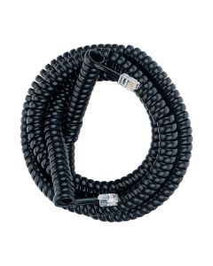RCA RCATP282BLRV 25FT PHN COIL CORD TP BK
